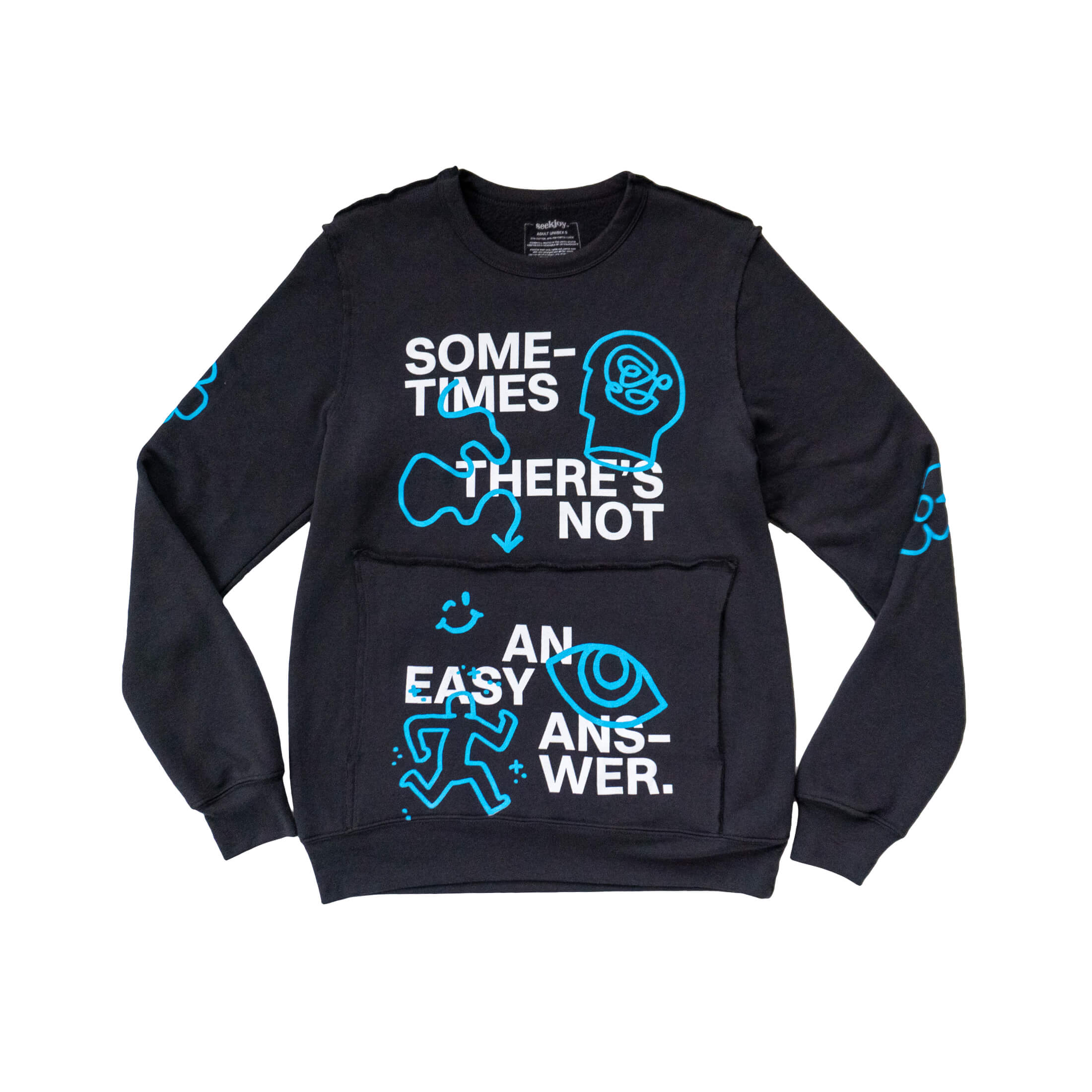 Not an Easy Answer Crewneck – seekjoy