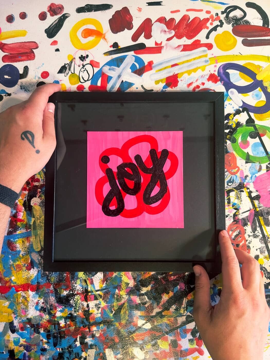 Blooming Joy | Original Framed Painting Original Art Seekjoy 