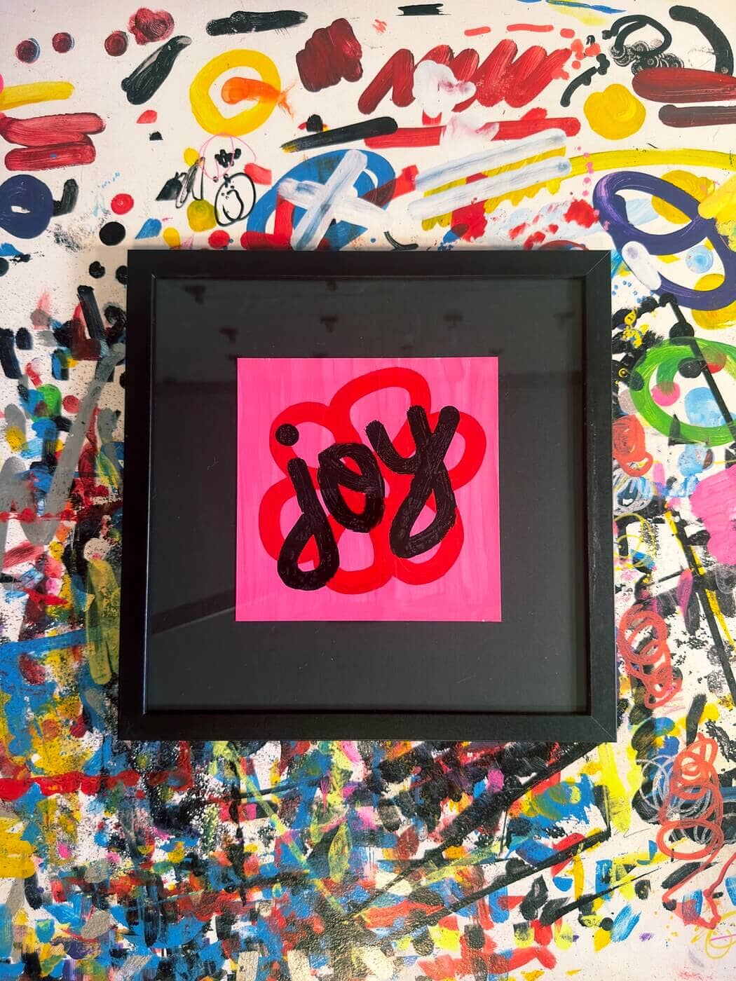 Blooming Joy | Original Framed Painting Original Art Seekjoy 