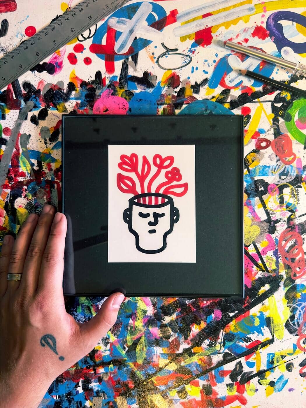 Personal Growth | Framed Fine Art Print Original Art Seekjoy 