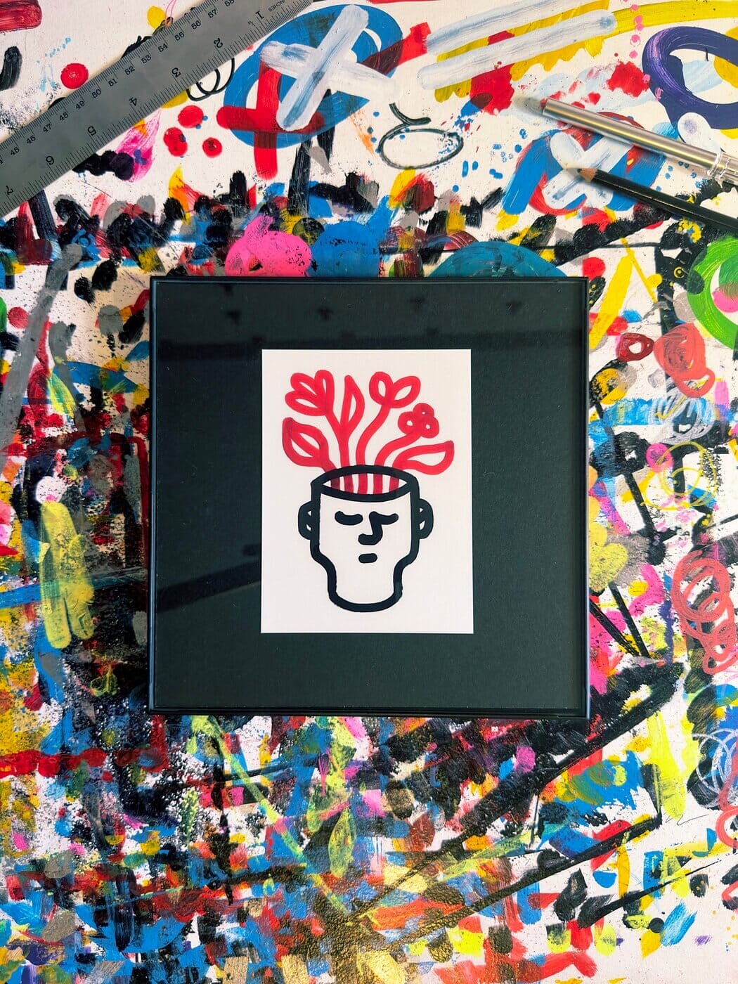 Personal Growth | Framed Fine Art Print Original Art Seekjoy 